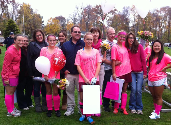 Wildcats Fall 2-1 to Hawks in Pink Out Senior Day Field Hockey Action
