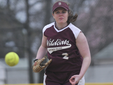 Wildcats take a pair of NECC games in softball action