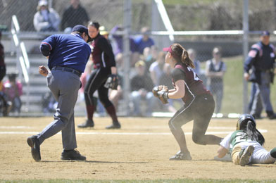 Newbury Takes Halted Game 13-7 from Bay Path to Sweep NECC Series