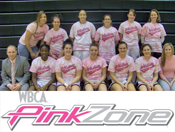 Basketball and SAAC Support WBCA Pink Zone Initiative