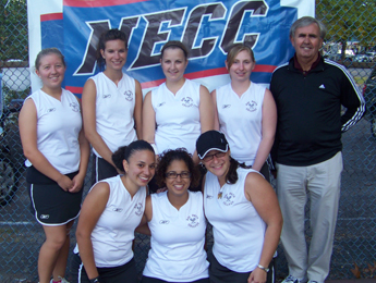 Bay Path Awarded Runner-Up Title in 2009 NECC Women's Tennis Team Champions
