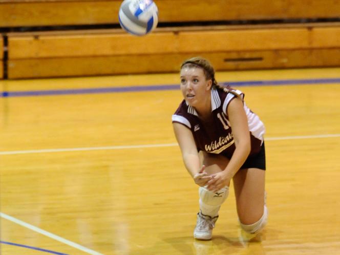 Bay Path Falls 3-0 in Volleyball Action Against Albertus Magnus