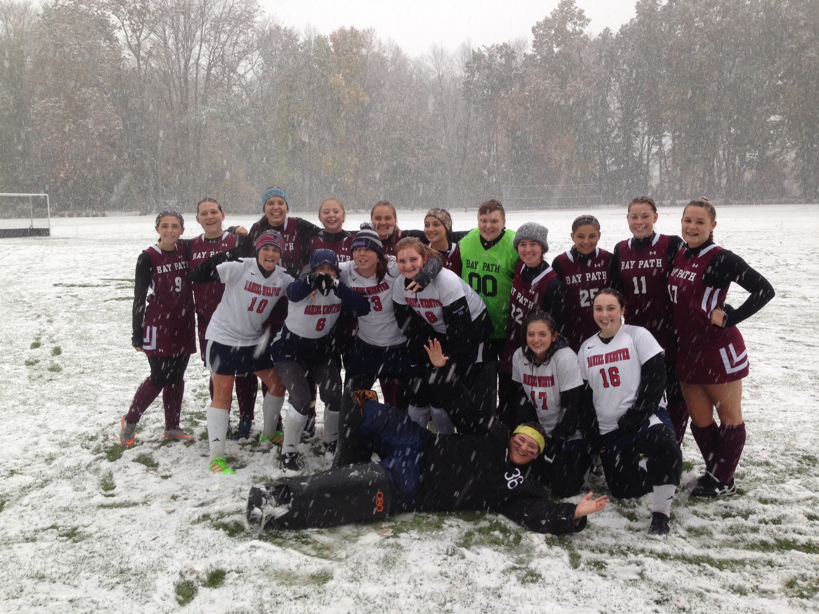 Wildcats Winterize Eagles 1-0 in Snow Game