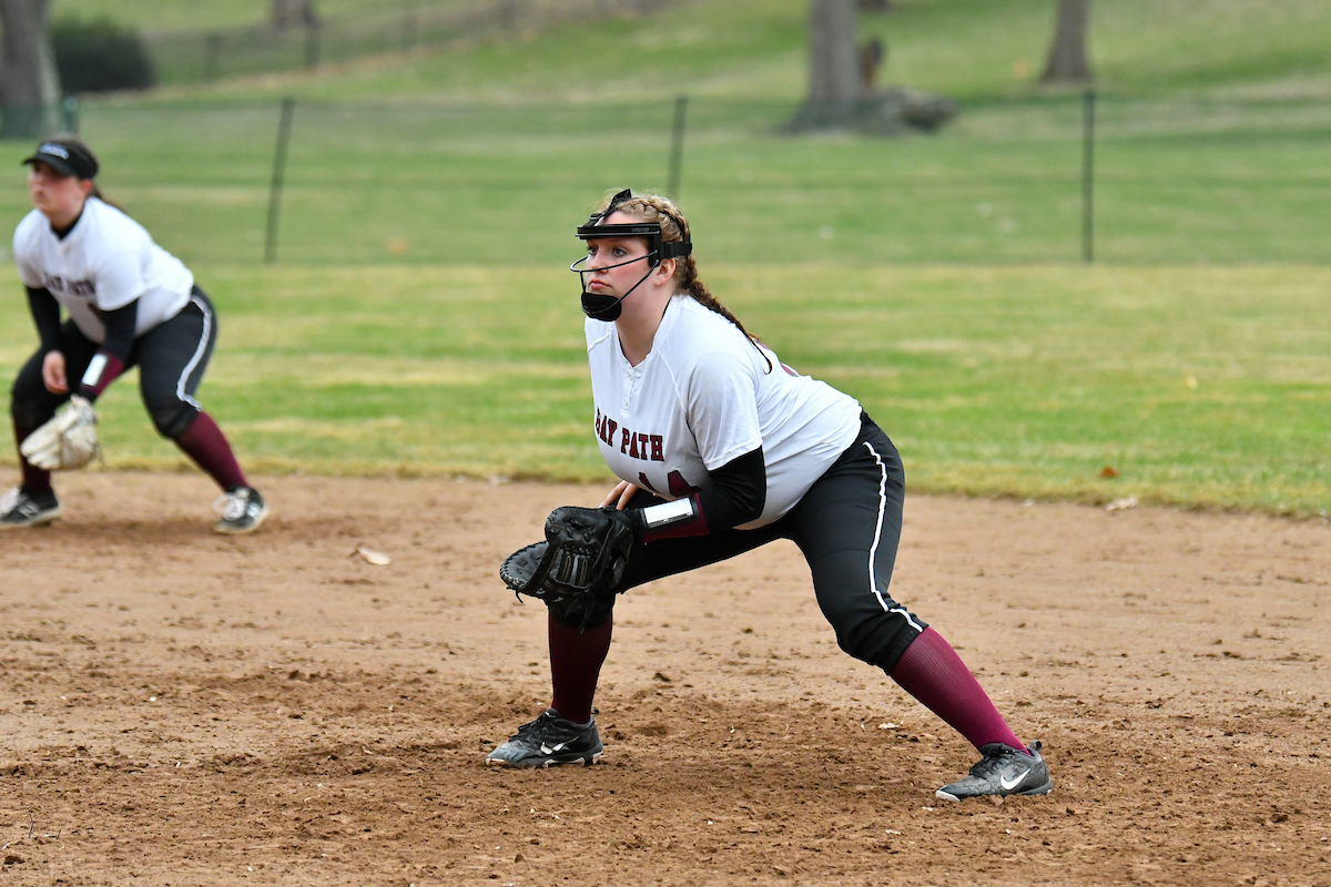 Bay Path edged both games of doubleheader