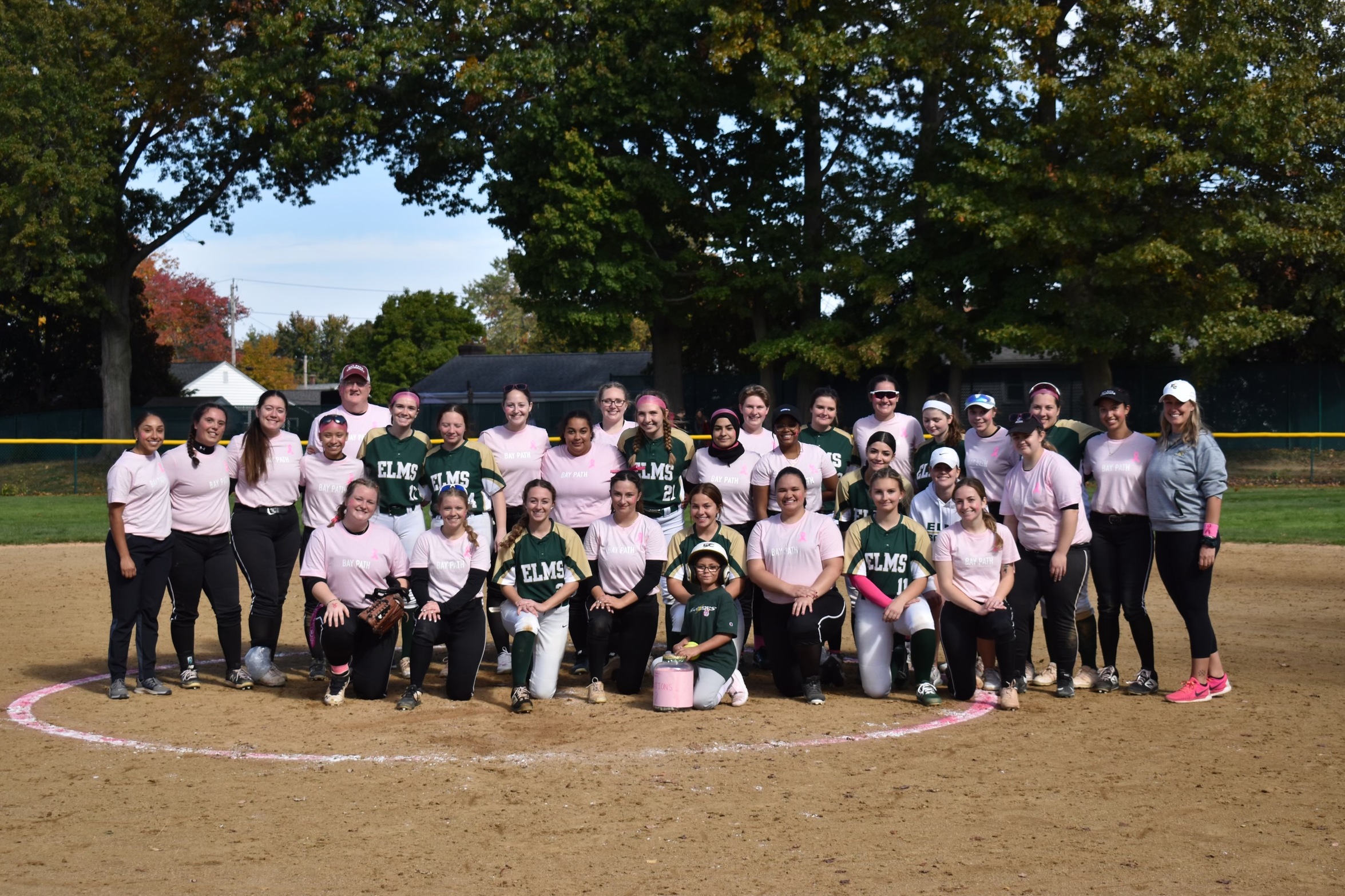 Bay Path University Softball Wraps Up with "Pink Out Day Game"